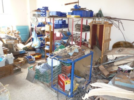 Jazakis Skulpteur, Atelier