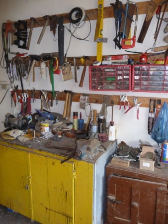 Jazakis Skulpteur, Atelier